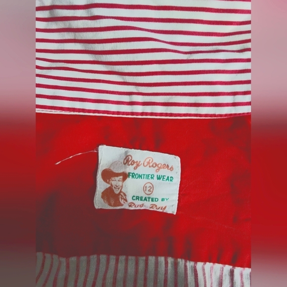 Vintage Roy Rogers Frontier Wear Child Button Down Shirt - Picture 2 of 7